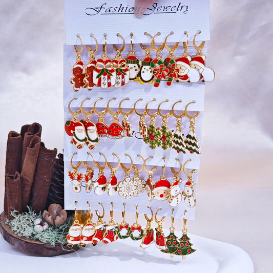 Christmas Earrings Set