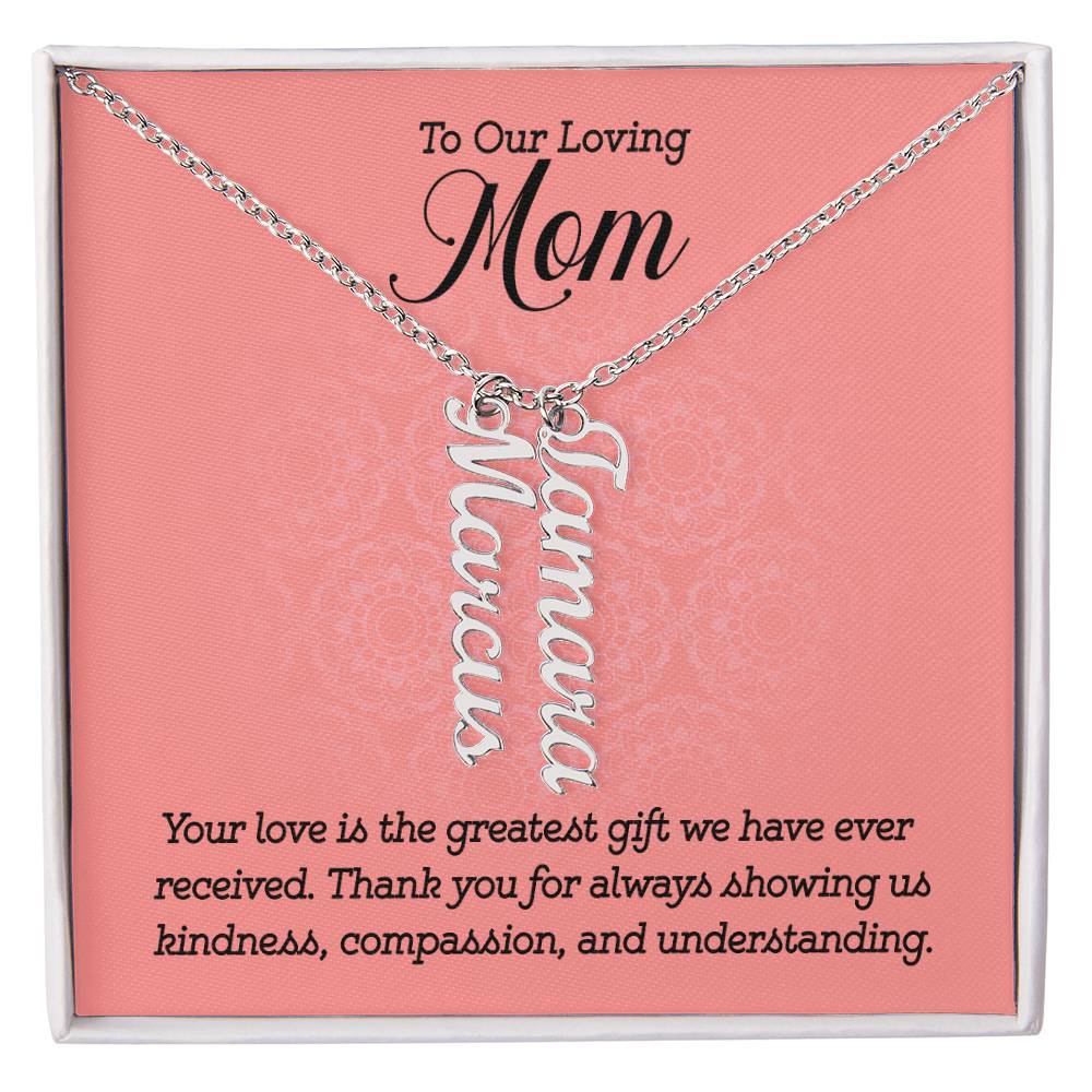 Multi Name Necklace - For Our Mom