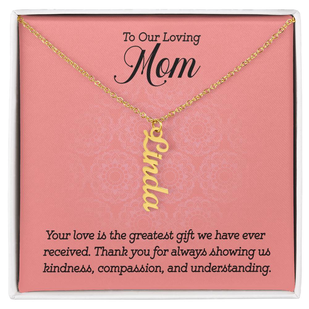 Multi Name Necklace - For Our Mom